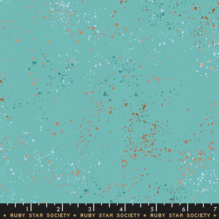 Speckled Metallic Turquoise - 72M