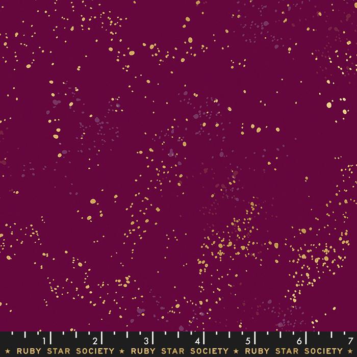 Speckled Metallic Purple Velvet - 73M