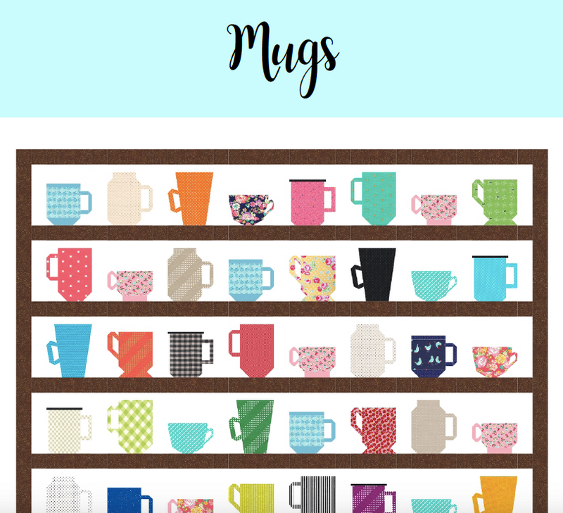 Mugs PDF Quilt Pattern