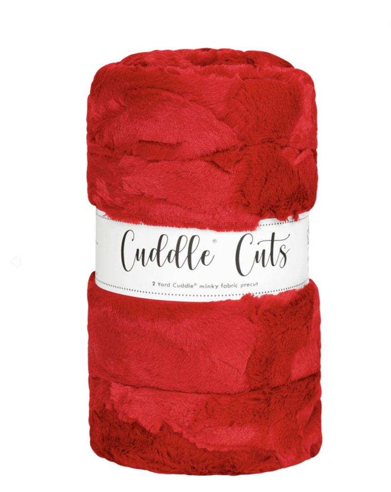 Lux Hide Cuddle Cut in Cardinal