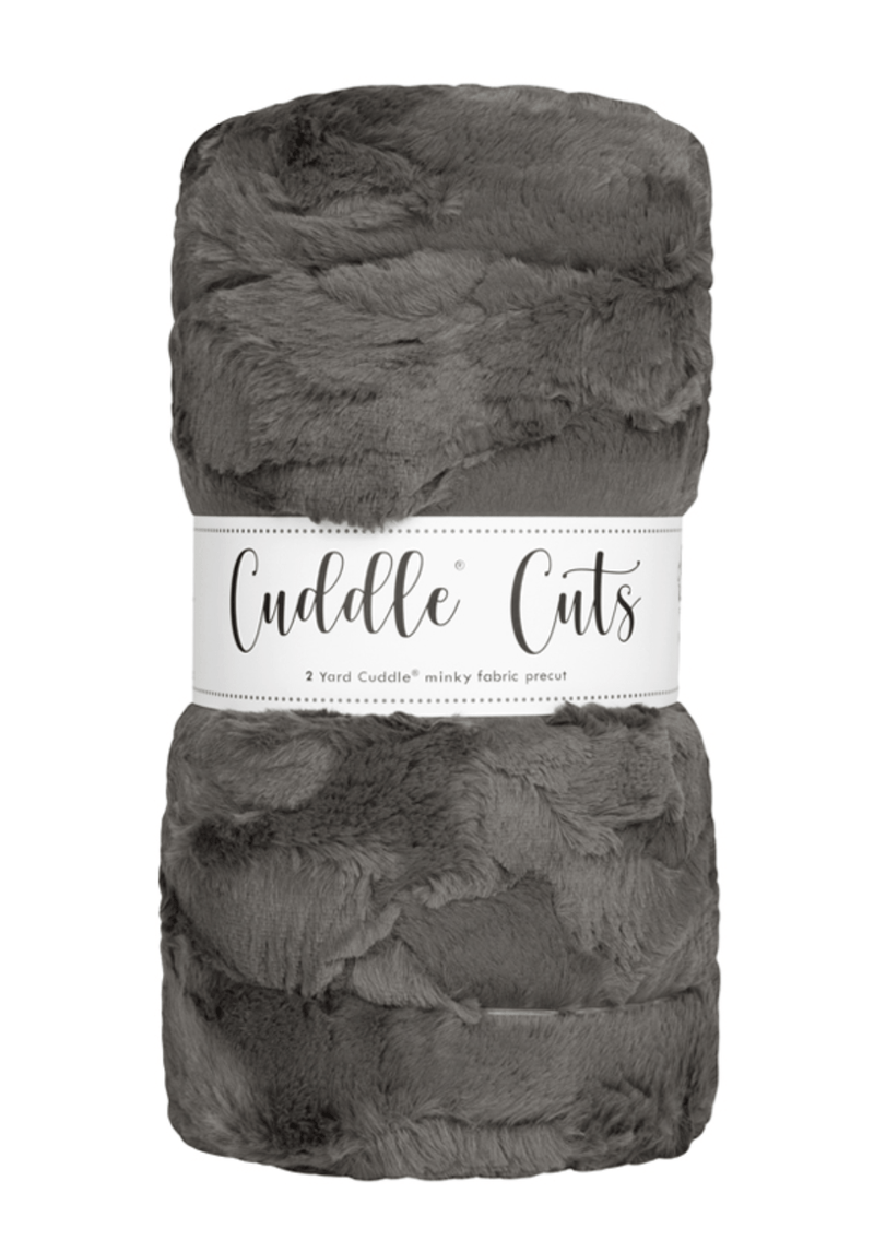 Lux Hide Cuddle Cut in Charcoal