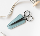 Matte Black Snips with Blue Case