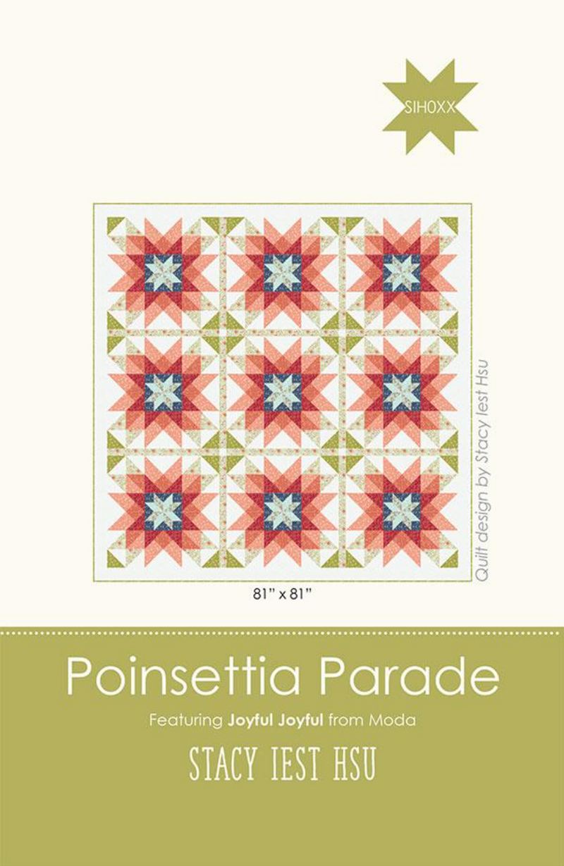 Poinsettia Parade Quilt pattern