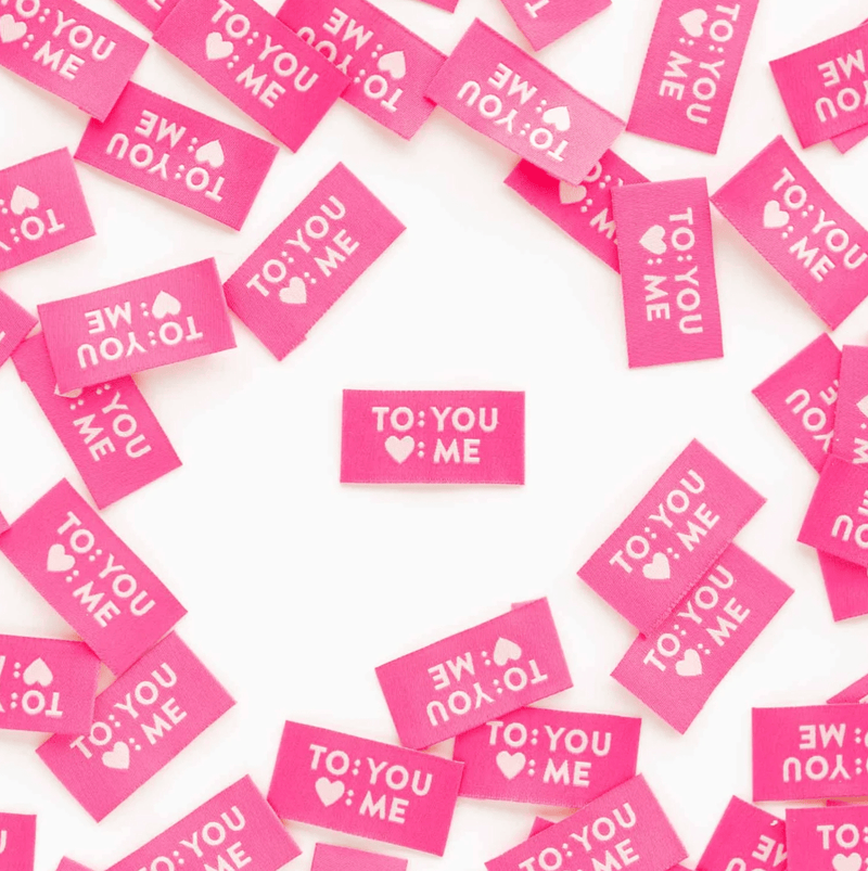 Woven Labels by Sarah Heart