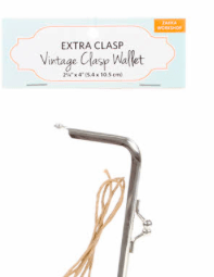 Hardware for Vintage Clasp Wallet - Stitch Supply Co. 