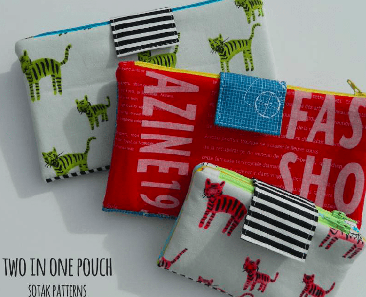 Two In One Pouch - PDF Pattern