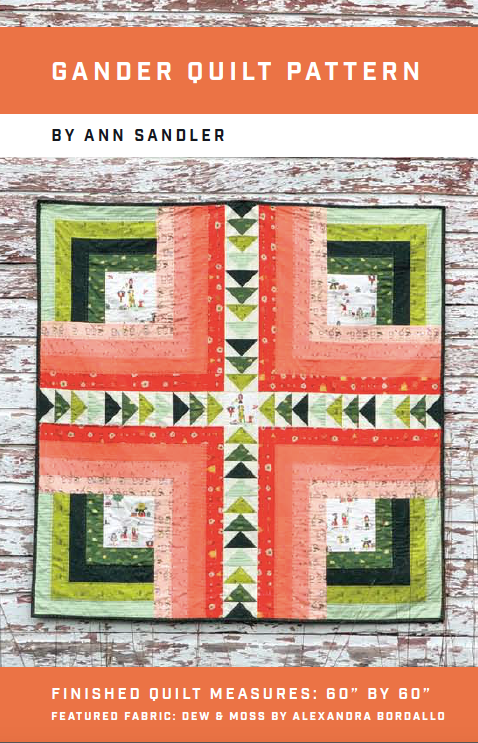 Gander Quilt Pattern