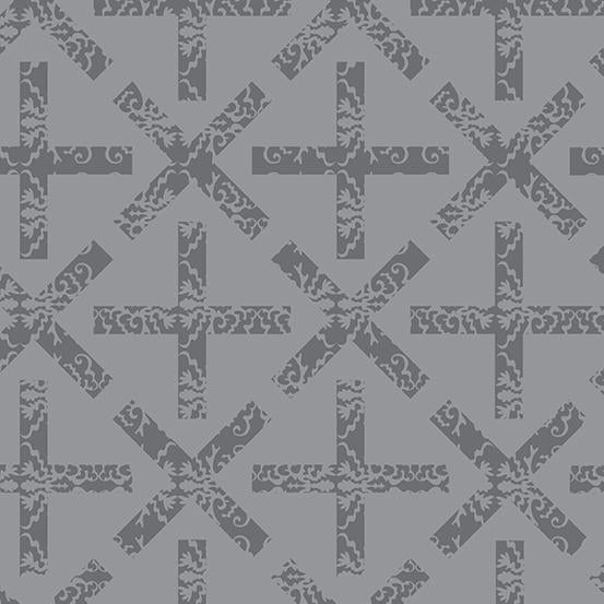 Art Theory: X & + in Gray