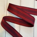 Stripe - Burgundy & Cranberry