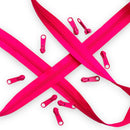 Dayglow Neon Zippers by the Yard