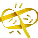 Dayglow Neon Zippers by the Yard