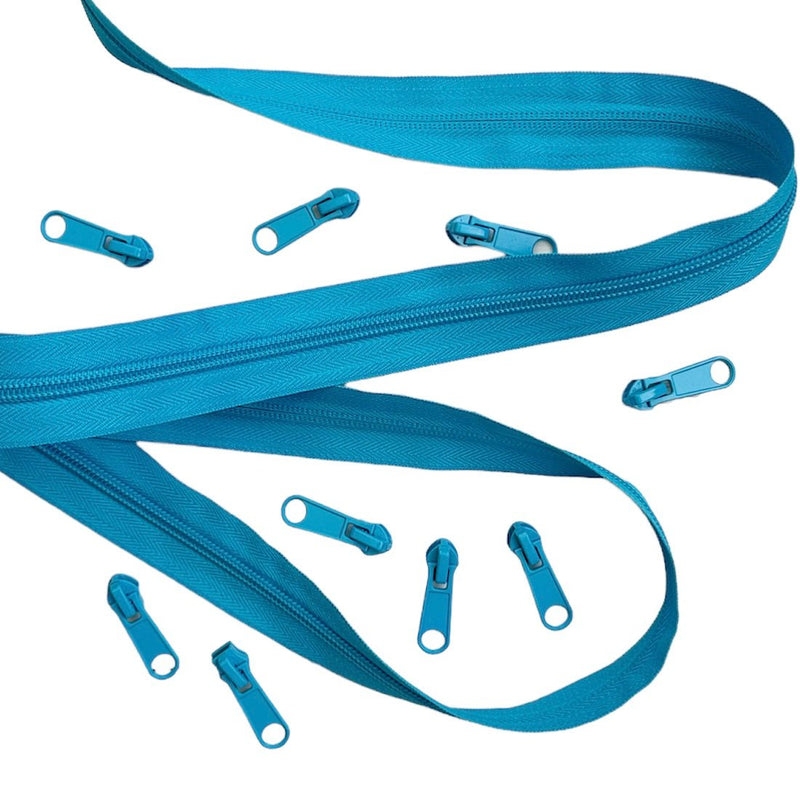 Dayglow Neon Zippers by the Yard