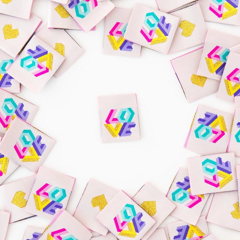 Woven Labels by Sarah Heart